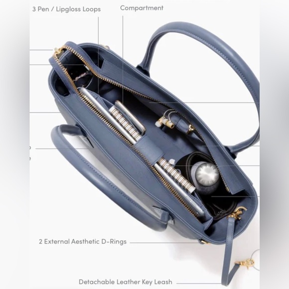 Dagne Dover Signature Tote in black - Picture 12 of 12